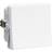 Lauritz Knudsen LK Fuga 16A 1-pol 1 modul - Hvid