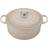 Le Creuset Meringue Signature Cast Iron Round med lock 6.7 L 28 cm