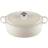 Le Creuset Meringue Signature Cast Iron Oval med låg