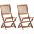 vidaXL 46339 2-pack Garden Dining Chair