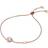 Michael Kors Round Toggle Bracelet - Rose Gold/Transparent