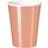 Unique Party Paper Cup Rose Gold 8-pack