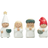 Rörstrand Advent Children Multicolour Julpynt 17cm 4st
