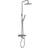 Tapwell Evo TVM2200 Ascot Gray 160c/c Svart, Krom