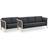 Skalma Asmara Fabric Sofa 2 personers, 3 personers