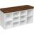 tectake Bench Skoställ 103.5x48cm