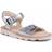Clarks Kid's Crown Bloom - Silver Leather