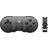 8Bitdo SN30 Pro Gamepad and Clips (PC/Xbox/Android) - Black