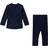 Reima Kinsei Kid's Wool Base Layer Set - Navy (536446-6980)