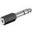 Goobay 6.3mm-3.5mm M-F Adapter