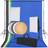 vidaXL Photo Studio Set with 5 Colored Backgrounds and 2 Softboxes