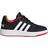 Adidas Kid's Hoops 2.0 - Core Black/Cloud White/Hi-Res Red