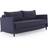 ILVA Cubed Wood Soffa 167cm 2-sits