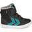 Hummel Stadil Poly Boot Mid Jr - Black/Lake Blue