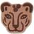 ferm LIVING Tufted Leopard Head