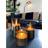 Veli Line Block Smoky LED-ljus 15cm 3st