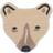 Ferm Living Tufted Polar Bear Head