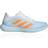 Adidas Adizero Fastcourt Handball Shoes - Sky Tint/Cloud White/Signal Orange