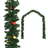 vidaXL Garlands Christams Baubles Green 4-pack