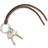 Georg Jensen New Endless Keychain - Brown