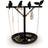 Kikkerland Bird Jewellery Stand - Black