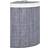 vidaXL Bambou Gris 60 L