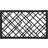 Tica Copenhagen Lines Svart 45x75cm
