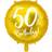 Foil Balloon 50 Years Gold