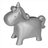 Nordahl Andersen Unicorn Money Bank Pewter Plated