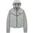 Nike Tech Fleece Windrunner Women's Full-Zip Hoodie - Dark Grey Heather/Black