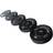 Master Fitness Bumper Plate 50mm Set 120kg