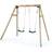 Plum Play Wooden Double Swing Set