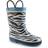 Vincent Wellingtons - Zebra Gold Blue