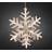 Konstsmide Snowflake Julestjerne ∅ 30cm