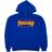 Thrasher Magazine Felpa Flame Logo Hoody Blue