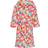 Playshoes Fleece Bathrobe Flowers - Pink (340133)