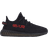 adidas Kid's Yeezy Boost 350 V2 - Core Black/Core Black/Red