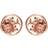 Tory Burch Miller Studs - Rose Gold