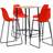 vidaXL 3050034 Bargrupp, 1 Bord inkl. 4 Stolar