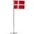 Zone Denmark Table Decorations Flagpole Danish Flag White/Red