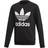 adidas Felpa Trefoil Crew - Black/White