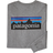 Patagonia Long-Sleeved P-6 Logo Responsibili-T-shirt - Gravel Heather