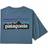 Patagonia P-6 Logo Organic Cotton T-shirt - Pigeon Blue