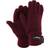 Floso Women's Thinsulate Thermal Knitted Gloves - Maroon