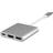 INF USB C-HDMI/USB A/USB C M-F Adapter