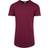Urban Classics Shaped Long Port T-Shirt - Rouge