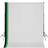 vidaXL Photo Studio Kit with 3 Cotton Backdrops Adjustable Frame 3x3m