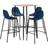vidaXL 3050064 Bargrupp, 1 Bord inkl. 4 Stolar
