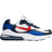 Nike Air Max 270 React GS - White/Midnight Navy/Bright Blue/University Red