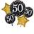 Amscan Bouquet 50t Sparkling Birthday Foil Balloons